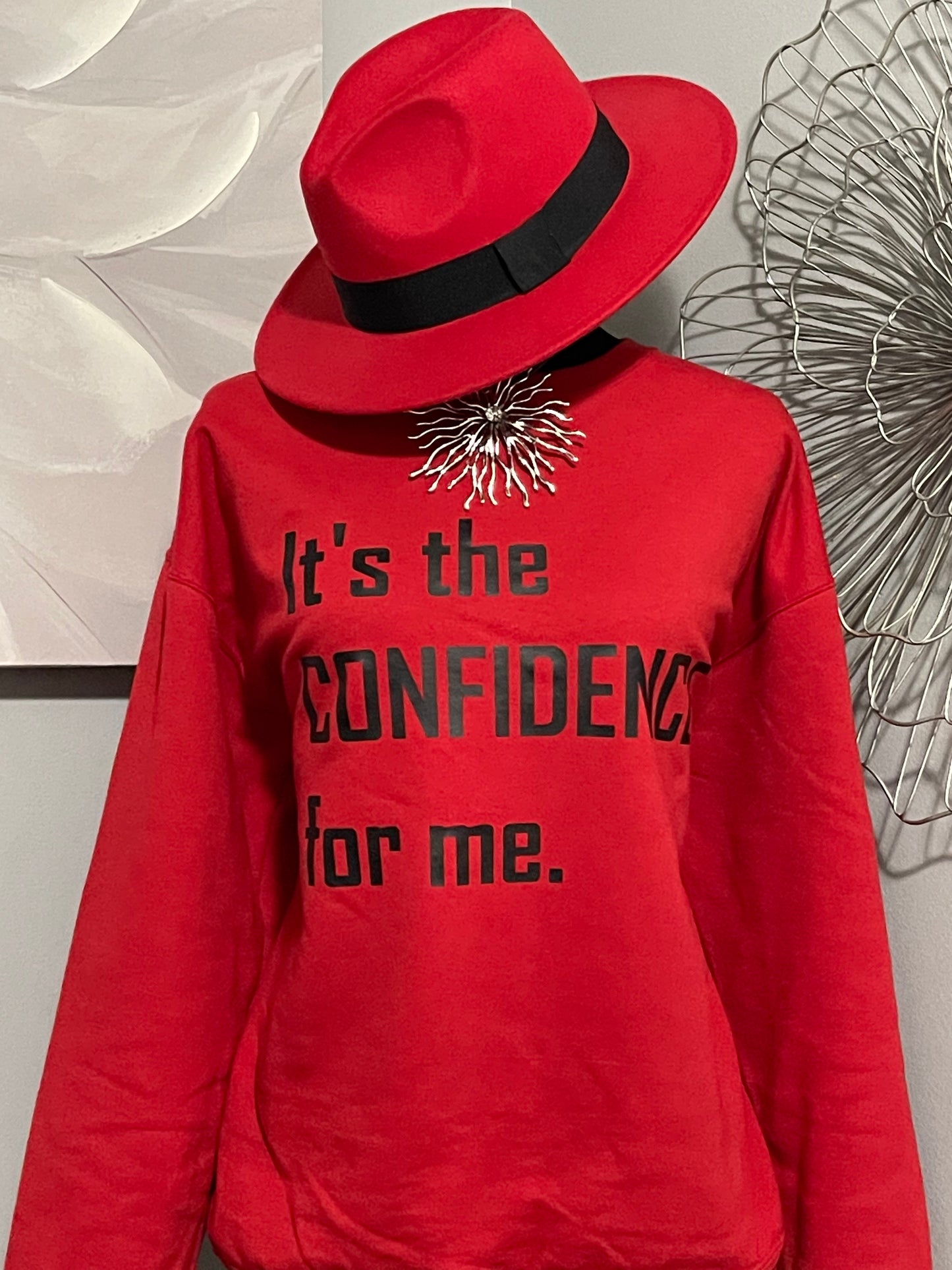 It's the Confidence For Me Tee